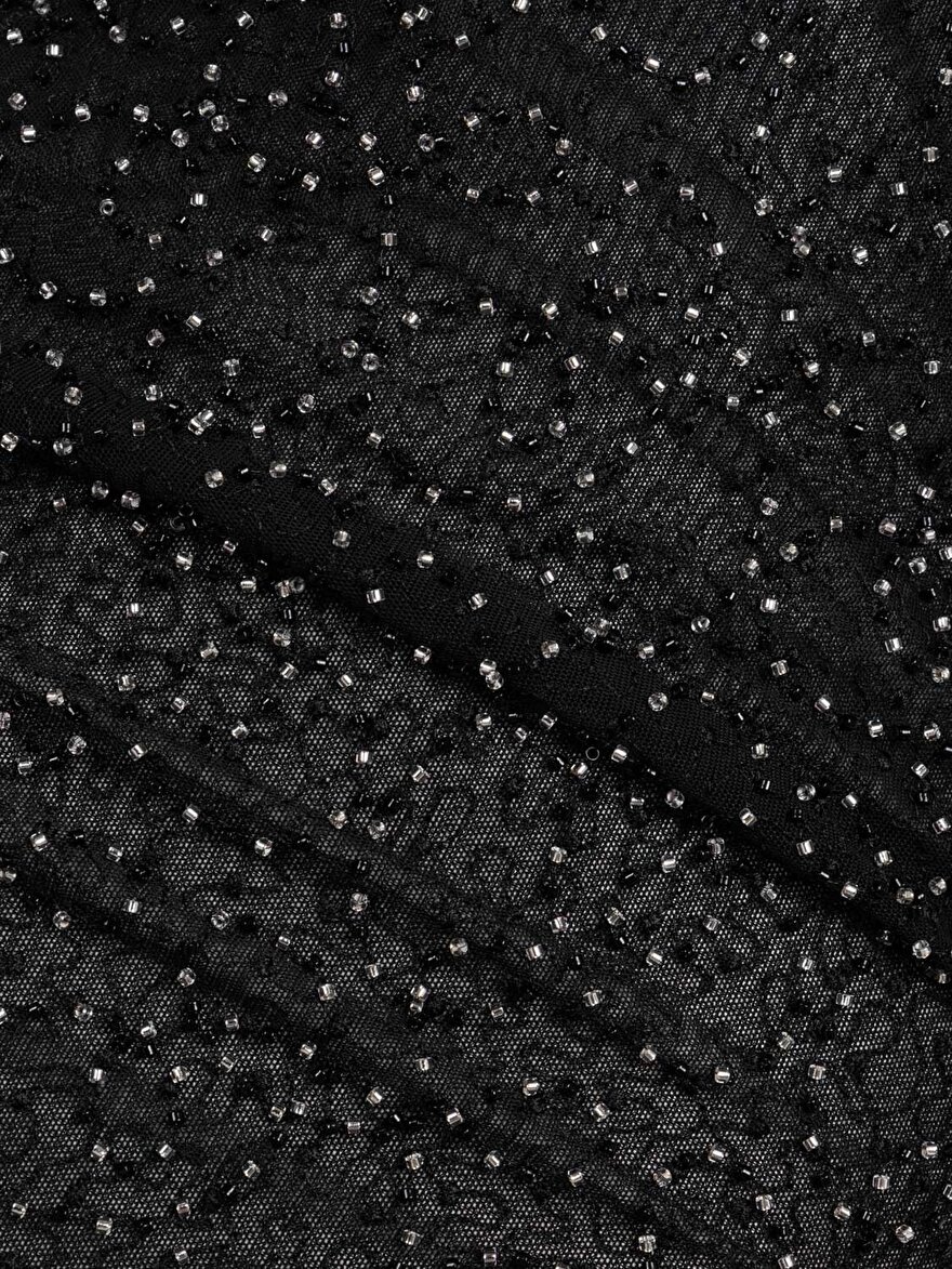 Nocturne Taş İşlemeli Maxi Elbise