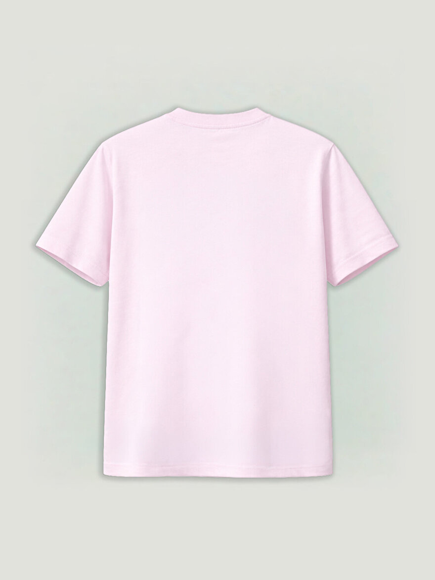 Nocturne Bisiklet Yaka Crop Tişört