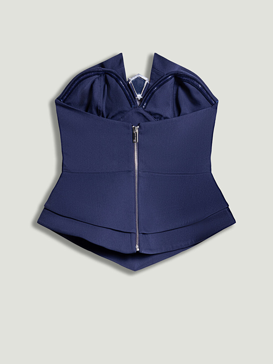 Nocturne Aksesuar Detaylı Straplez Büstiyer