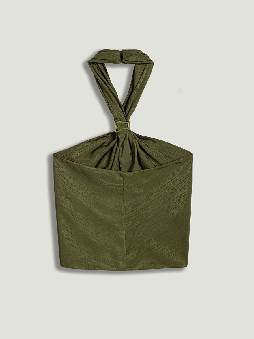 Nocturne Boyundan Bağlamalı Aksesuarlı Büstiyer