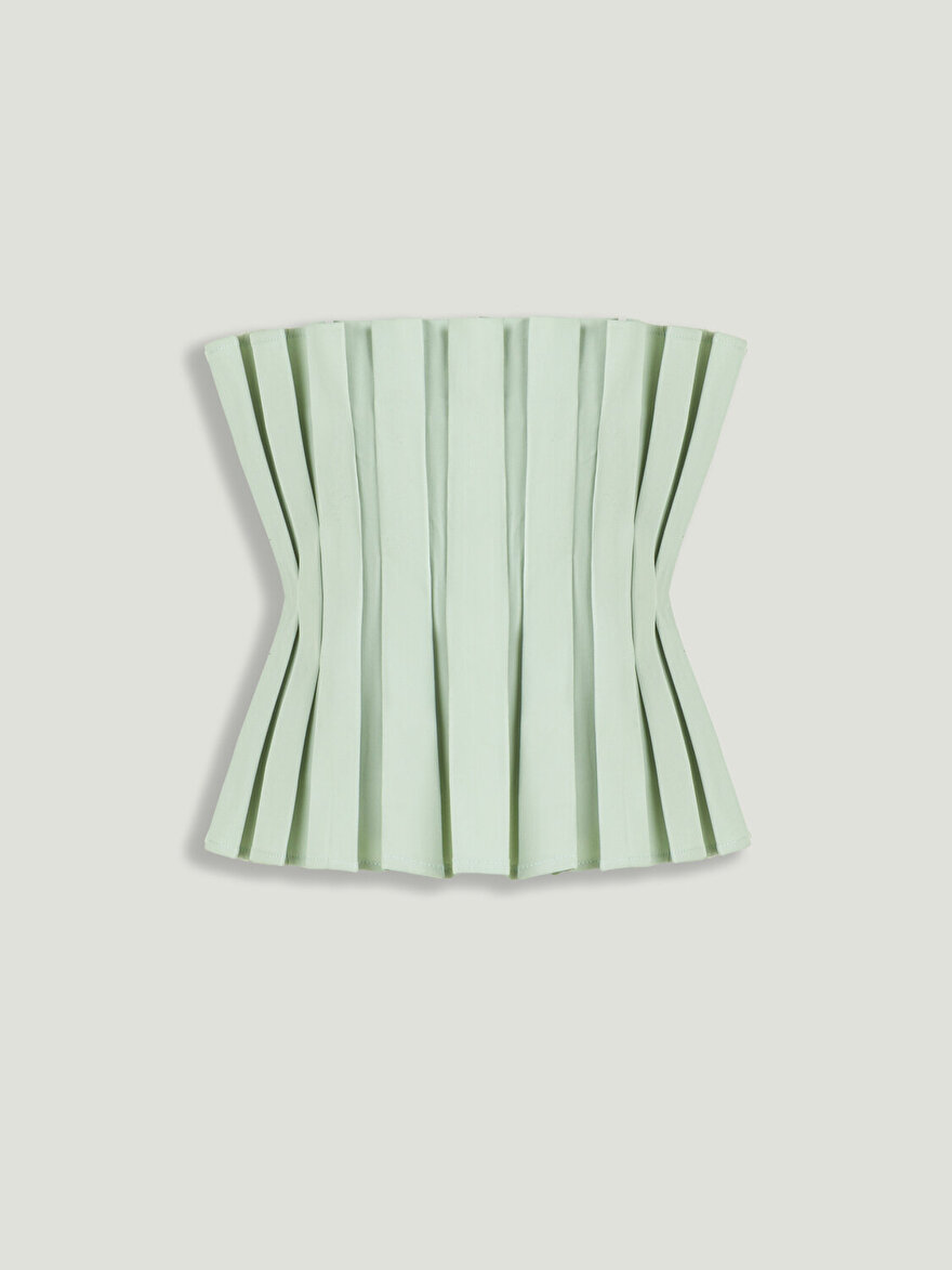 Nocturne Pile Detaylı Straplez Büstiyer