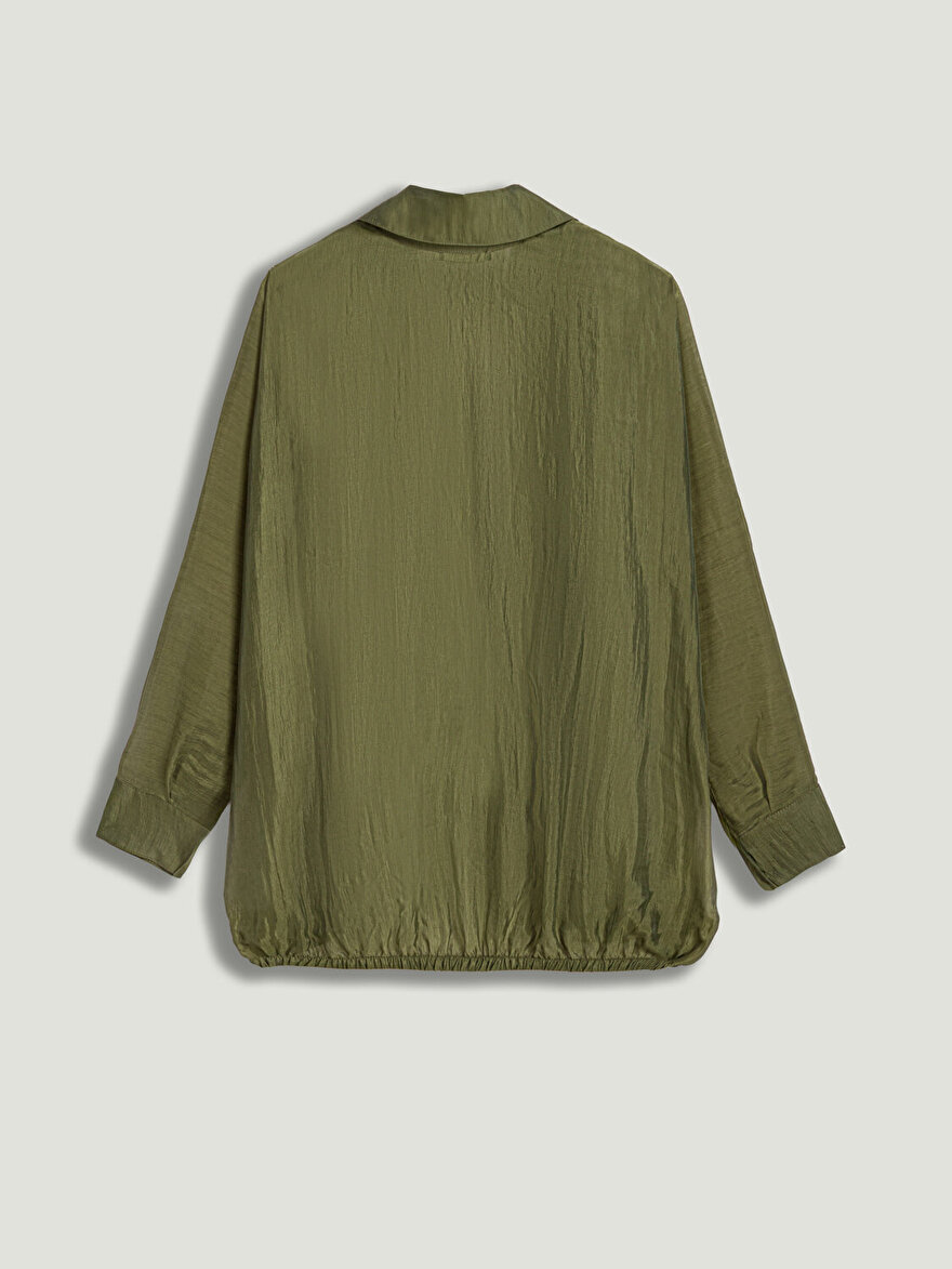 Nocturne Bağlama Detaylı Gömlek