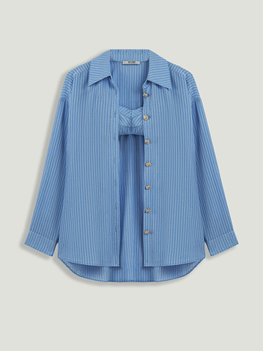 Nocturne Büstiyer Takımlı Gömlek