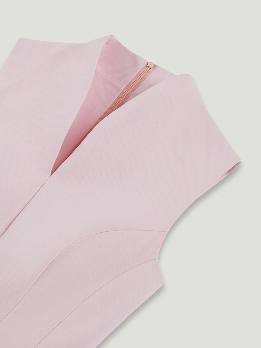 Nocturne Hakim Yaka Mini Elbise