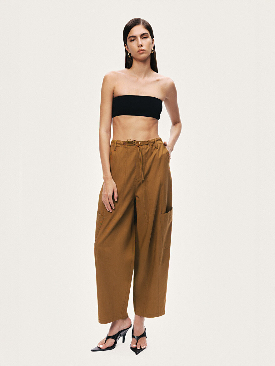 Nocturne Cep Detaylı Baggy Pantolon