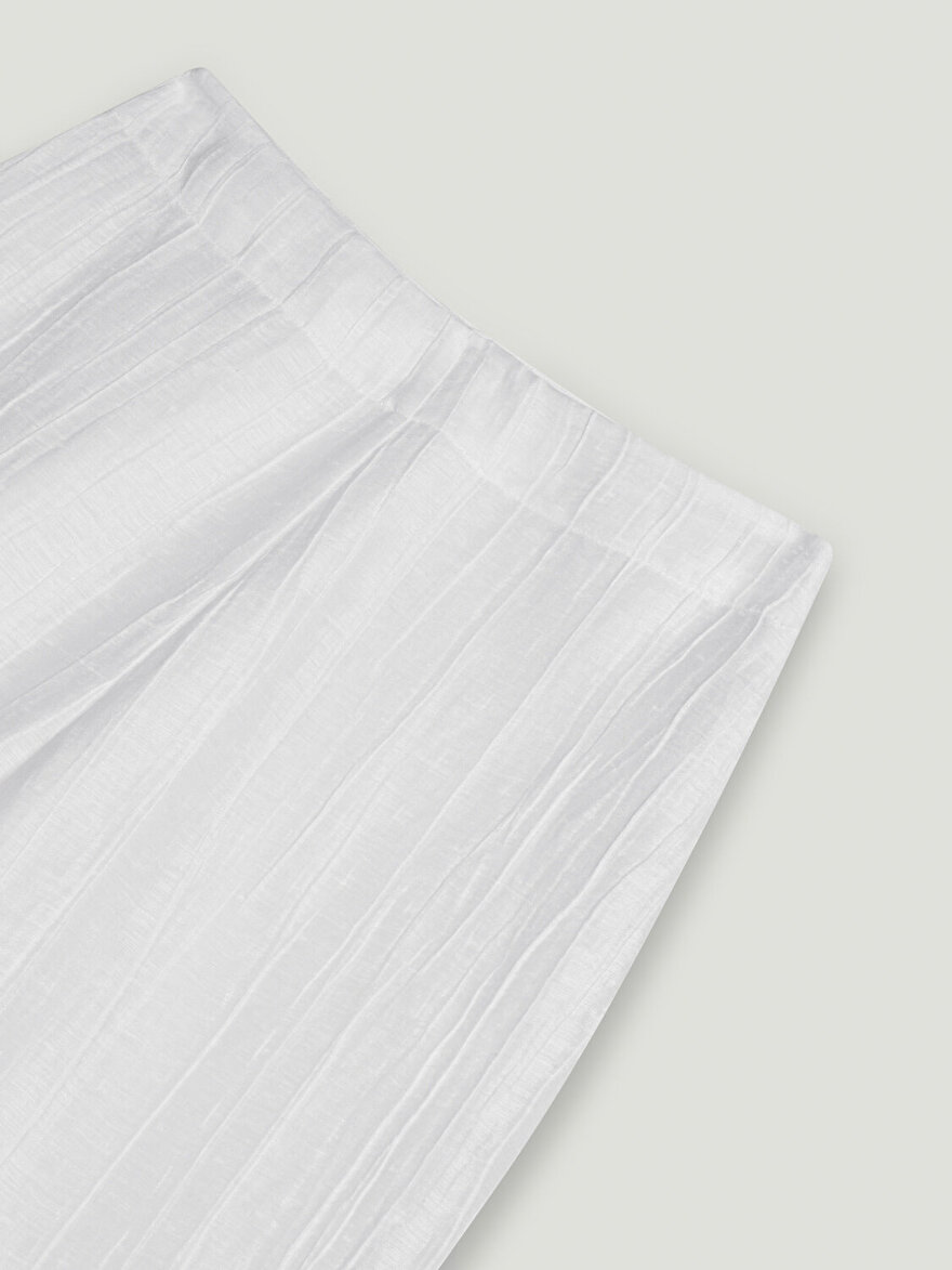 Nocturne Kırışık Detaylı Pantolon