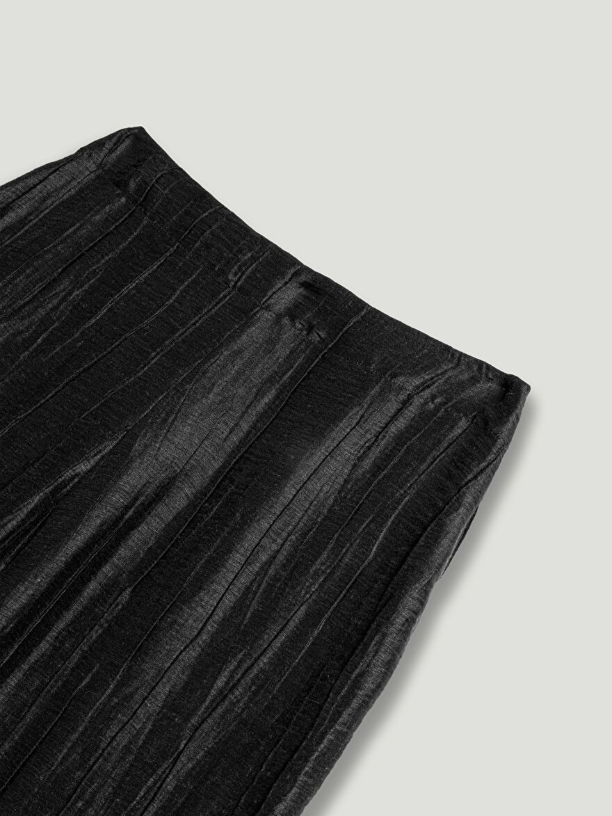 Nocturne Kırışık Detaylı Pantolon