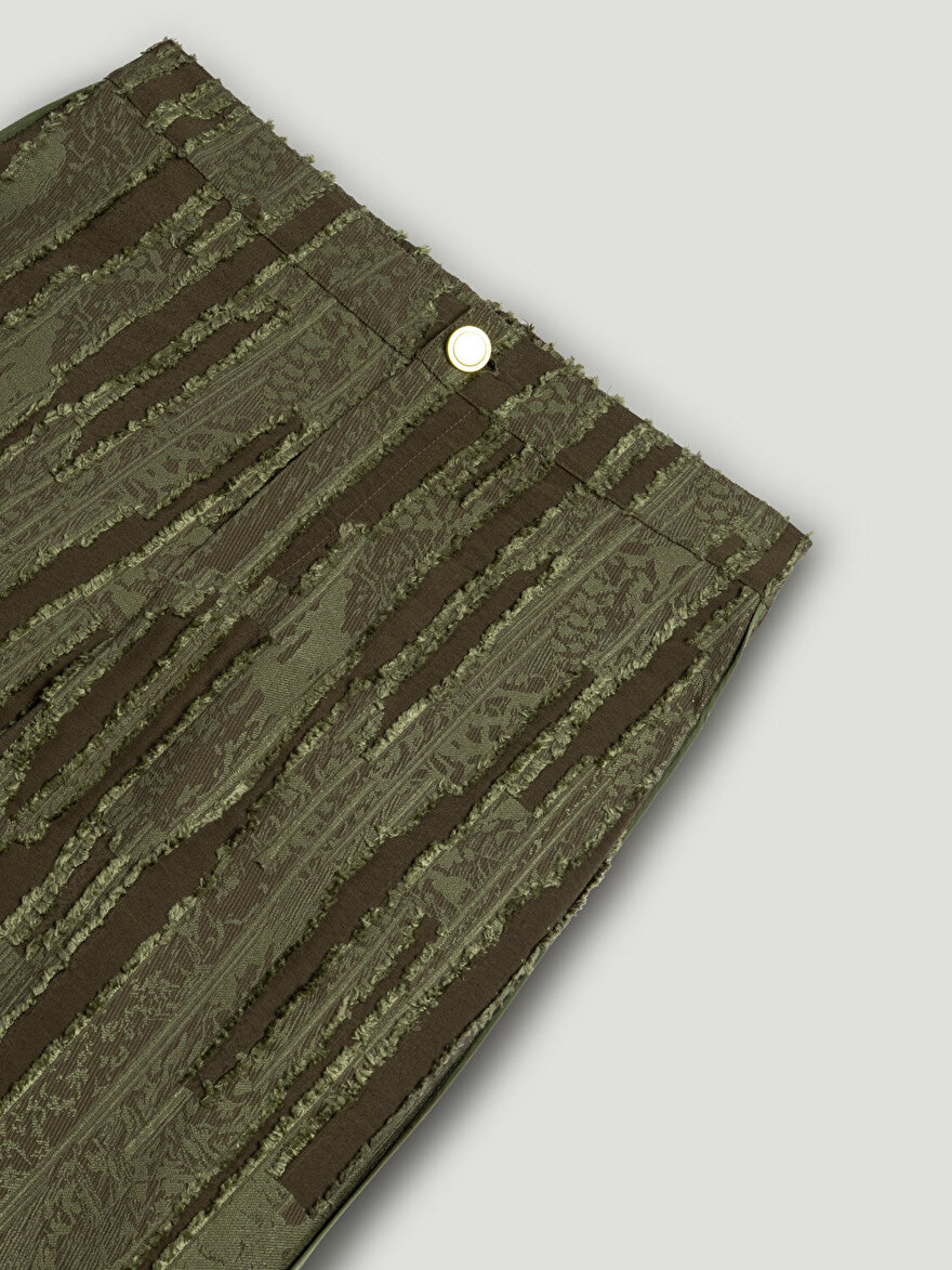 Nocturne Jakar Detaylı Dökümlü Pantolon