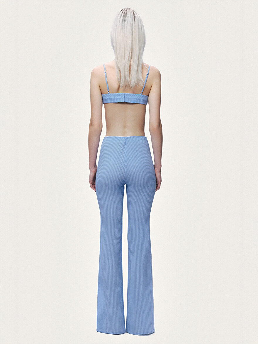 Nocturne Yüksek Bel Flare Pantolon