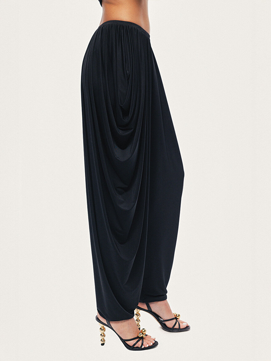 Nocturne Drapeli Şalvar Pantolon