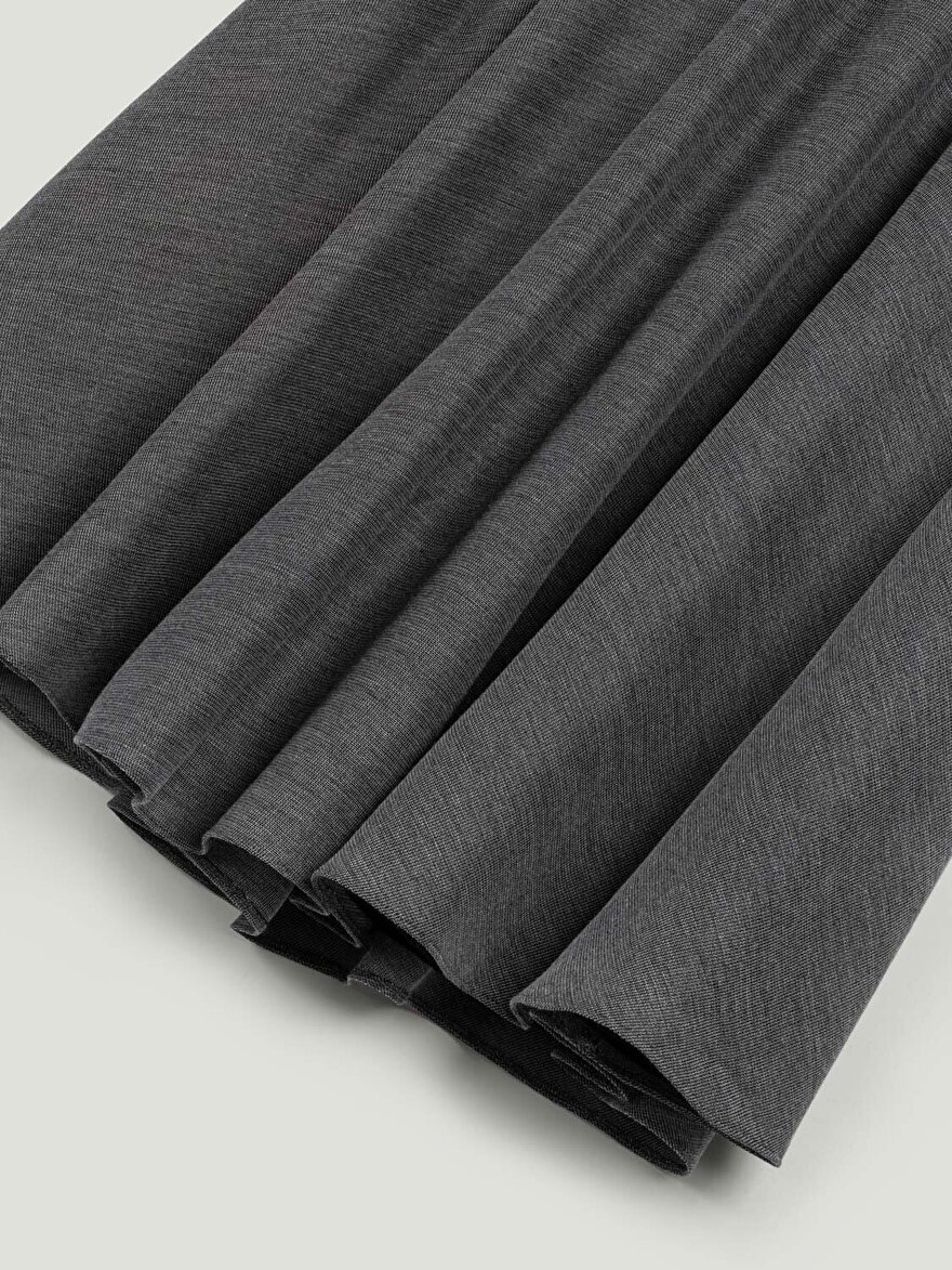 Nocturne Dökümlü Midi Çan Etek