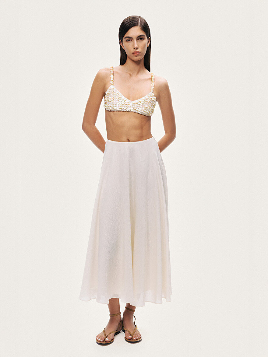 Nocturne A Kesim Midi Etek