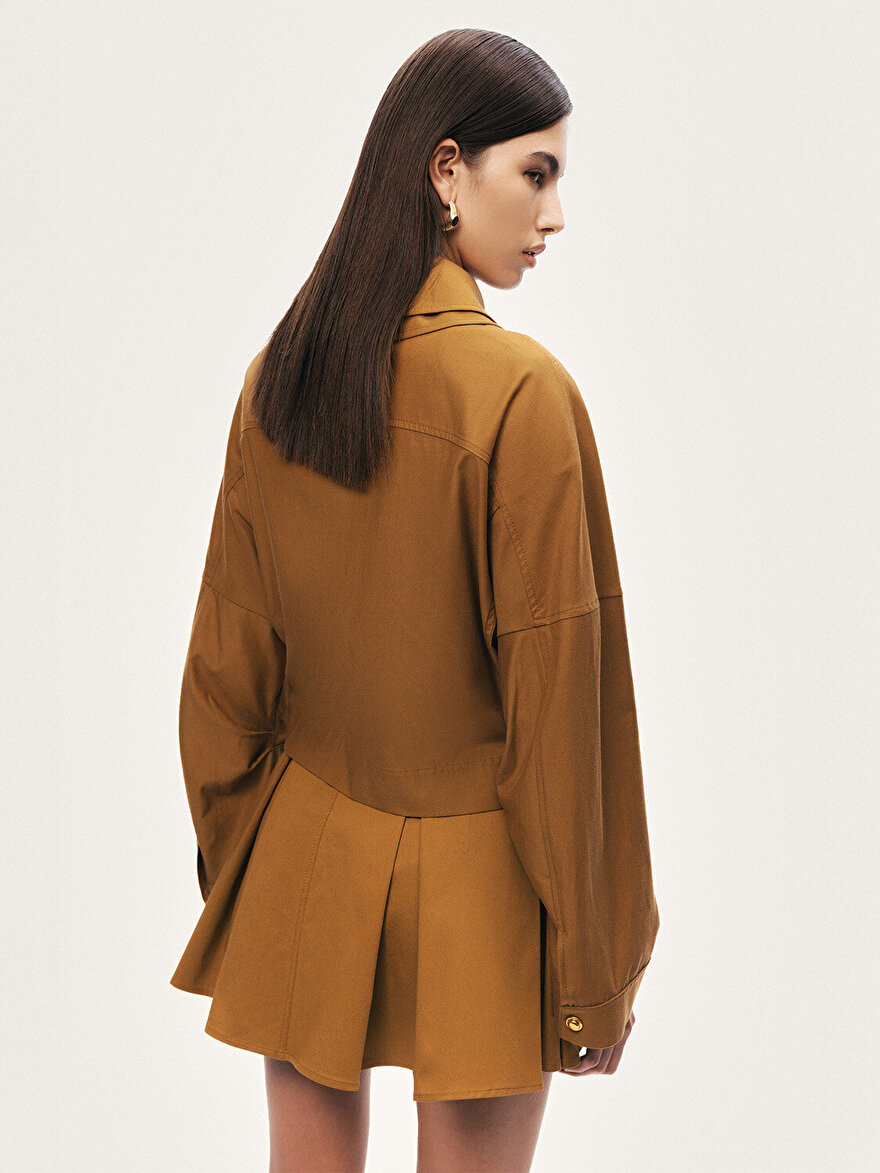 Nocturne Çift Yaka Detaylı Ceket