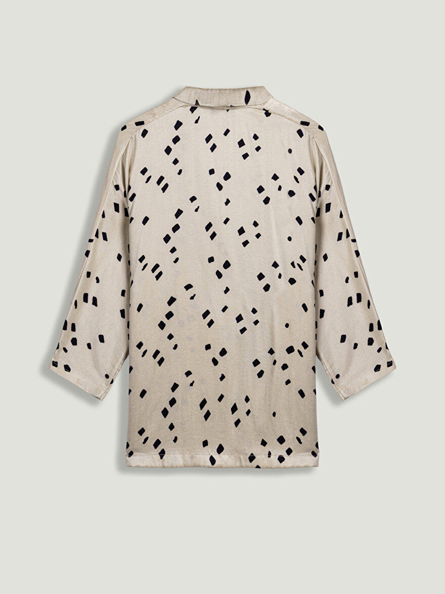 Nocturne Kemer Detaylı Puantiyeli Ceket