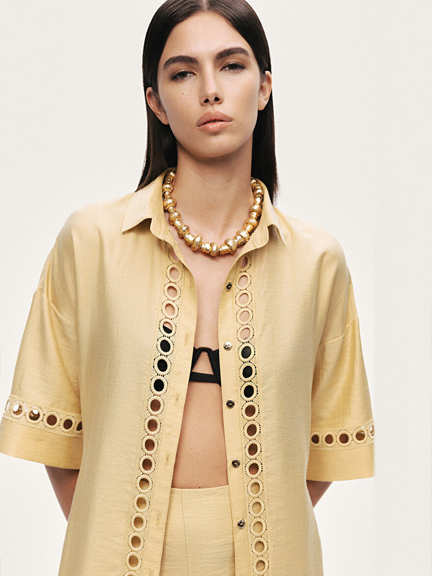 Nocturne Kuşak Bağlama Detaylı Ceket