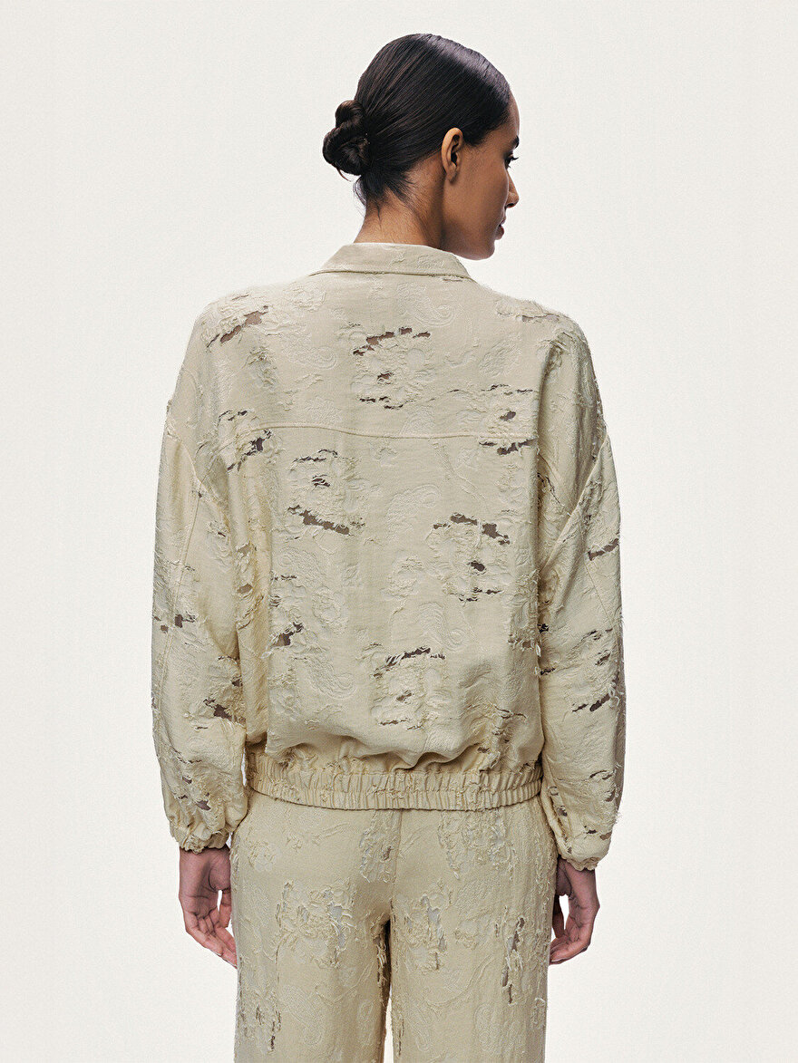 Nocturne Jakar Detaylı Bomber Ceket