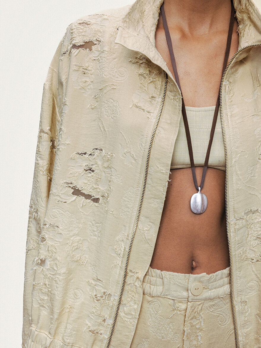 Nocturne Jakar Detaylı Bomber Ceket