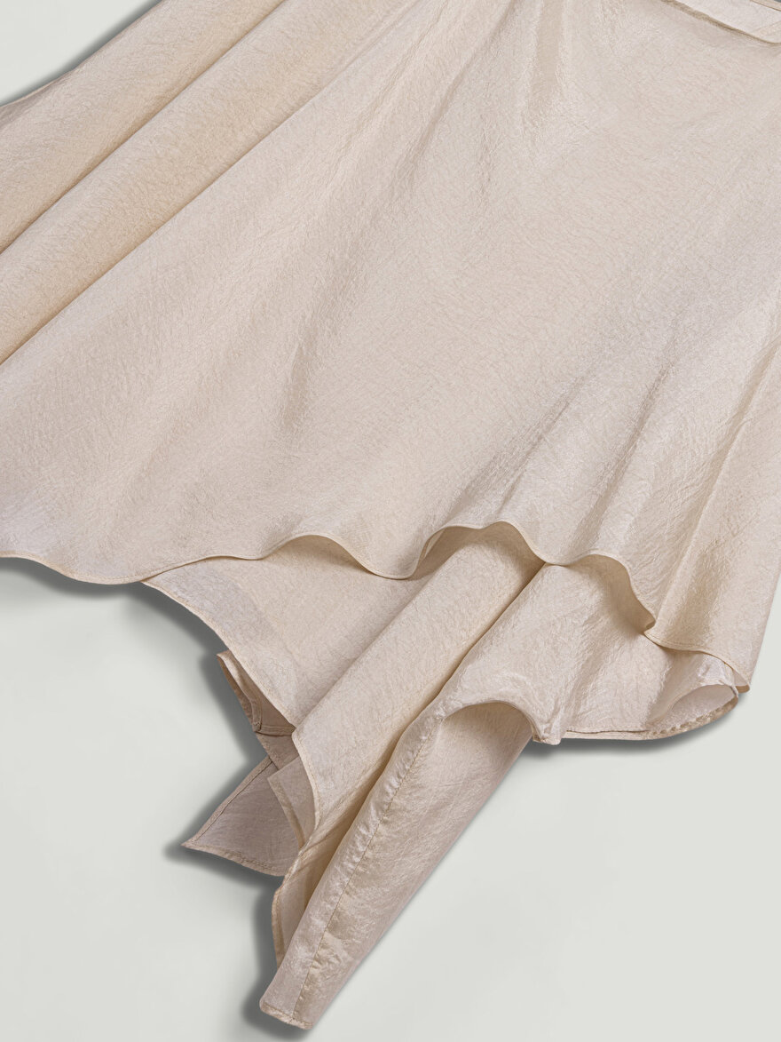 Nocturne Dökümlü Yarasa Kol Bluz