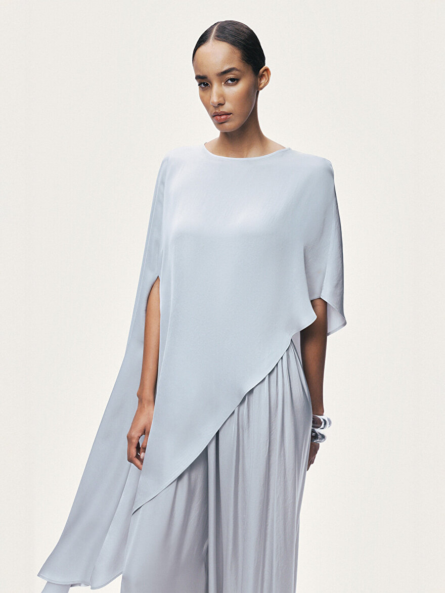 Nocturne Asimetrik Detaylı Bluz