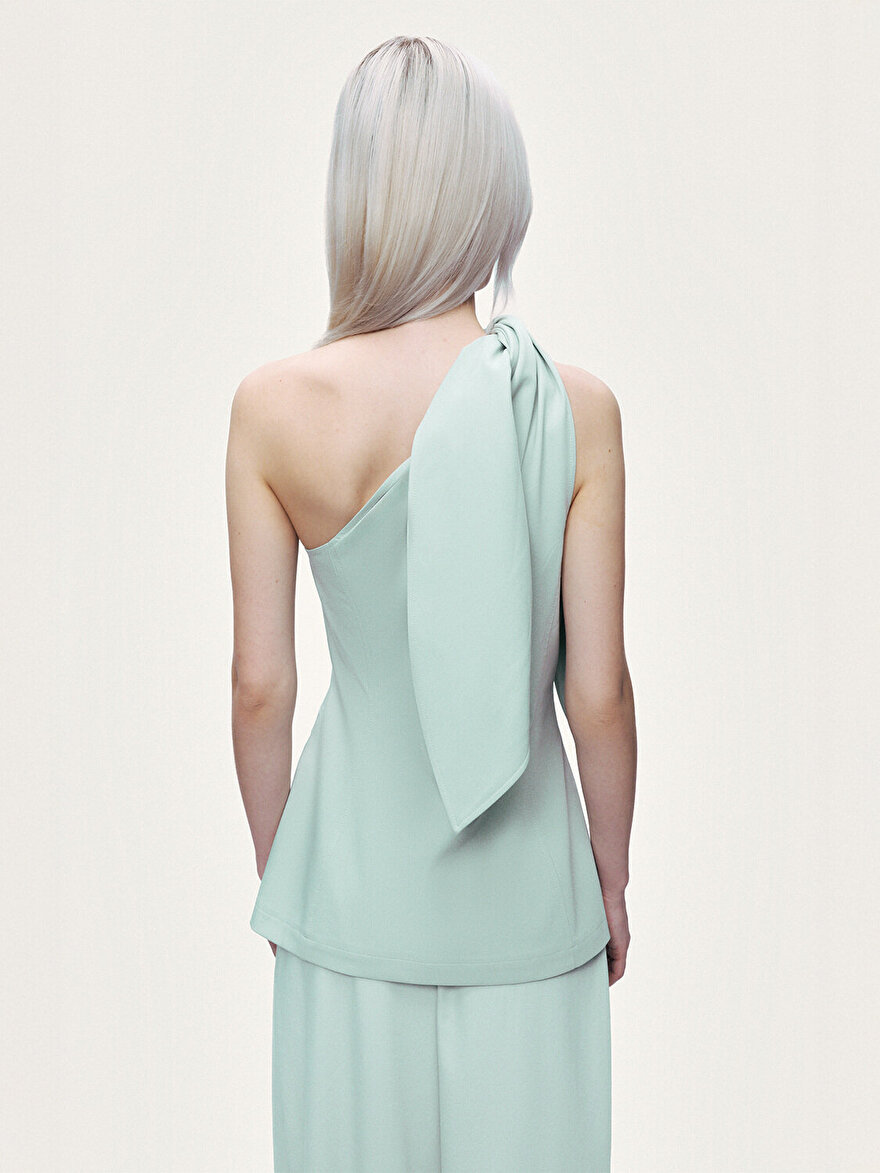 Nocturne Omuz Bağlama Detaylı Bluz