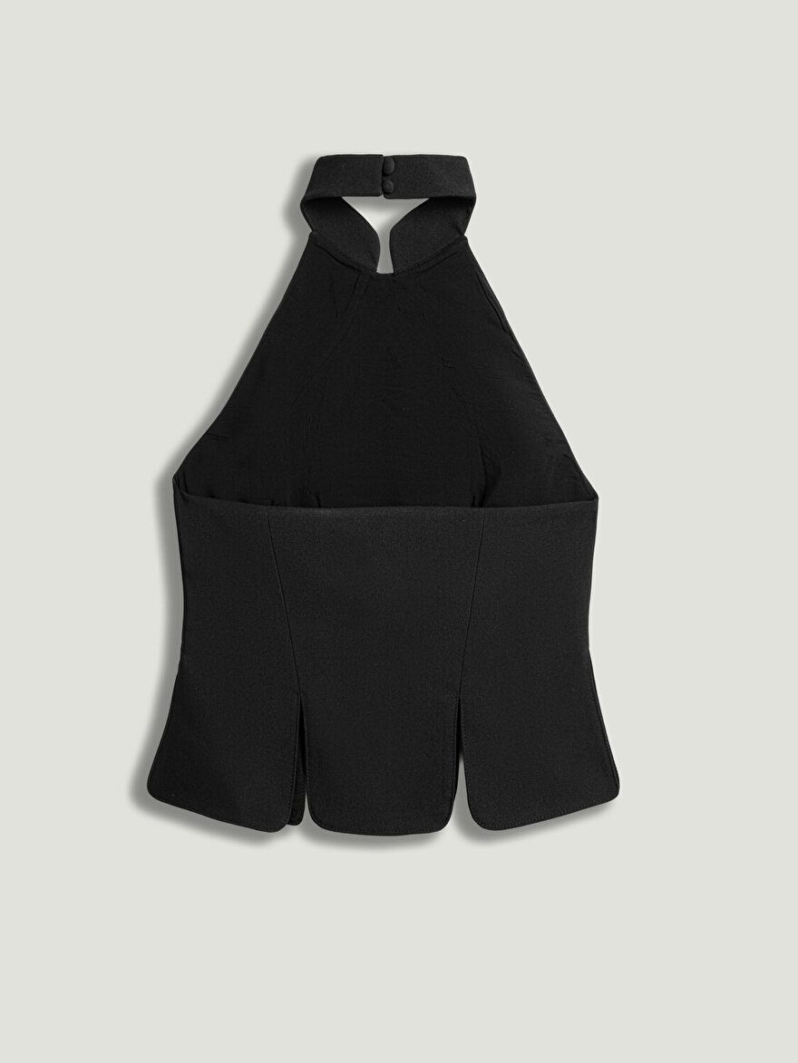 Nocturne Yırtmaç Detaylı Bluz