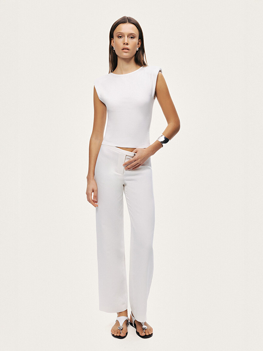 Nocturne Kopça Bağlama Detaylı Bluz