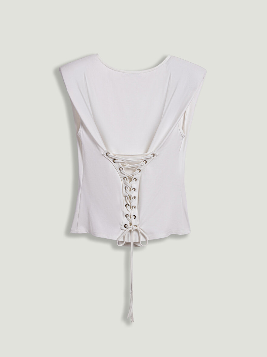 Nocturne Kopça Bağlama Detaylı Bluz