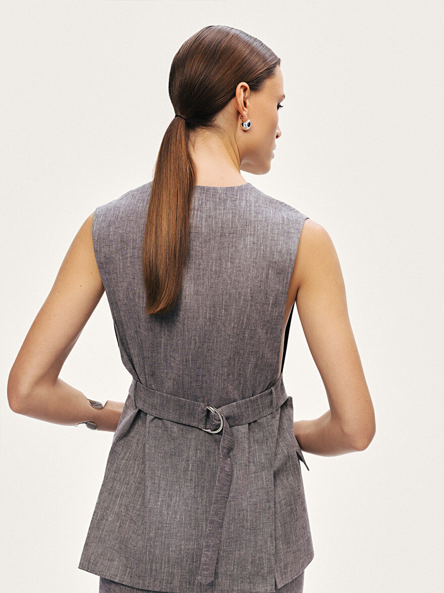 Nocturne Aksesuar Detaylı Yelek