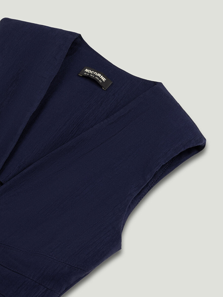 Nocturne Vatkalı V Yaka Yelek