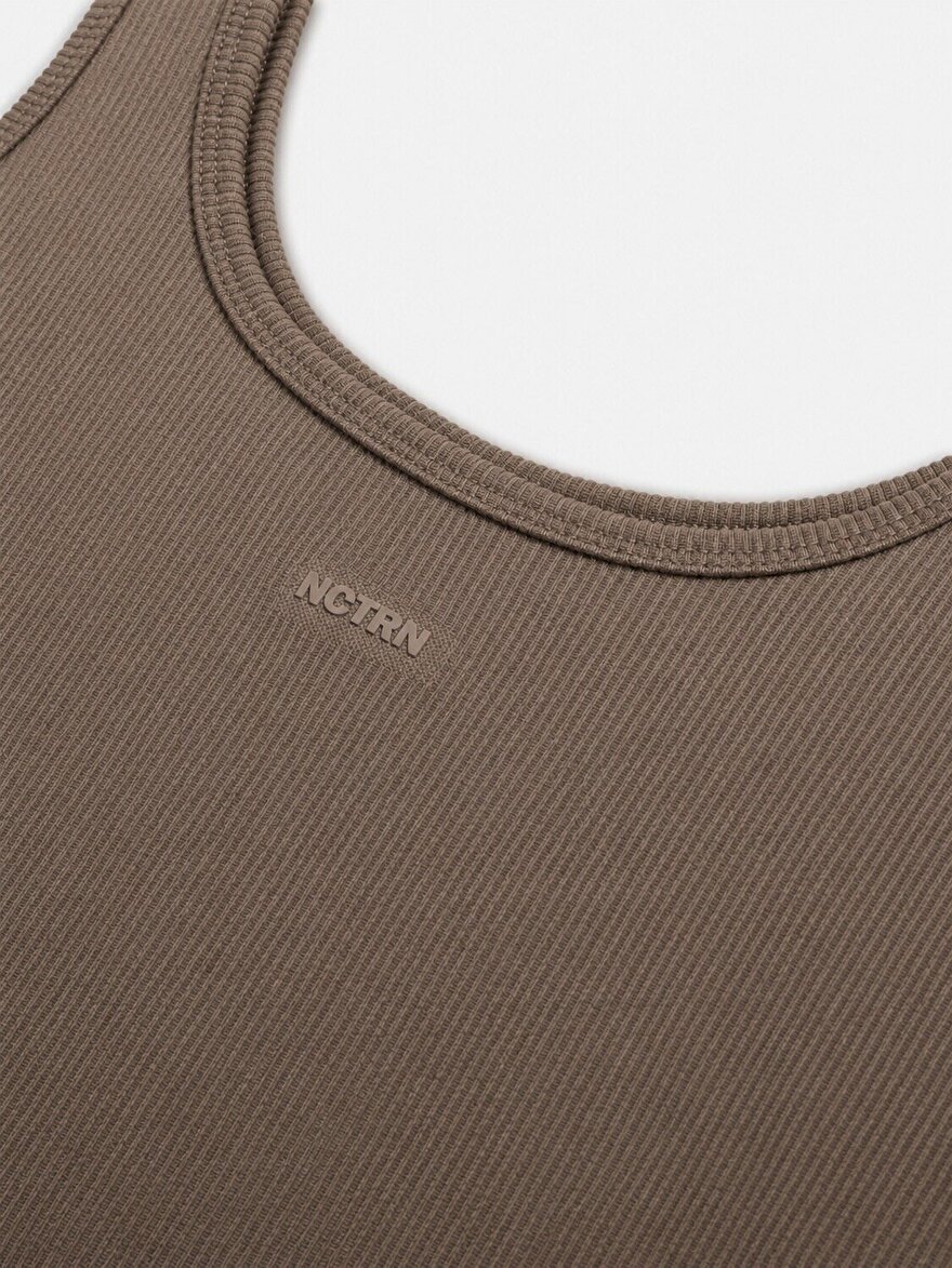 Nocturne Bisiklet Yaka Crop Top