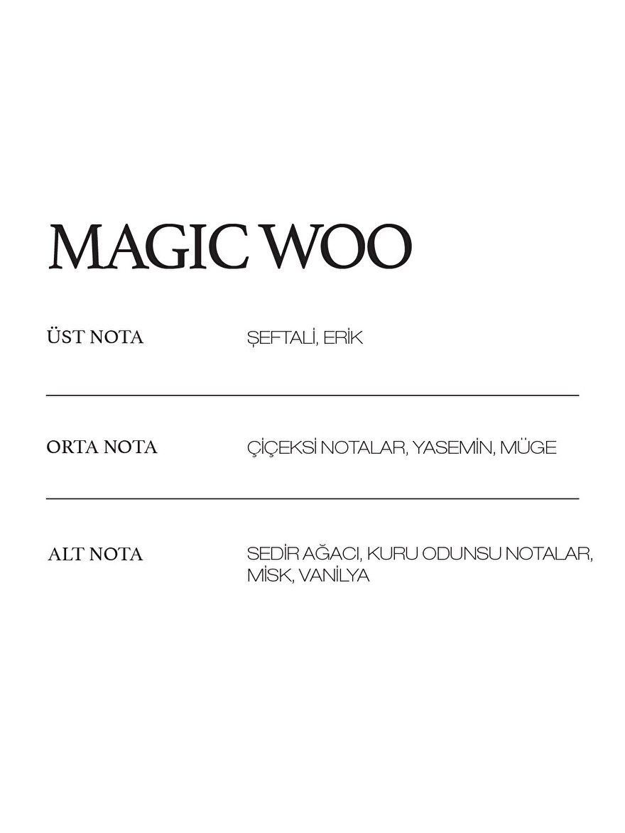 Nocturne MAGIC WOO VII PARFÜM 50 ML