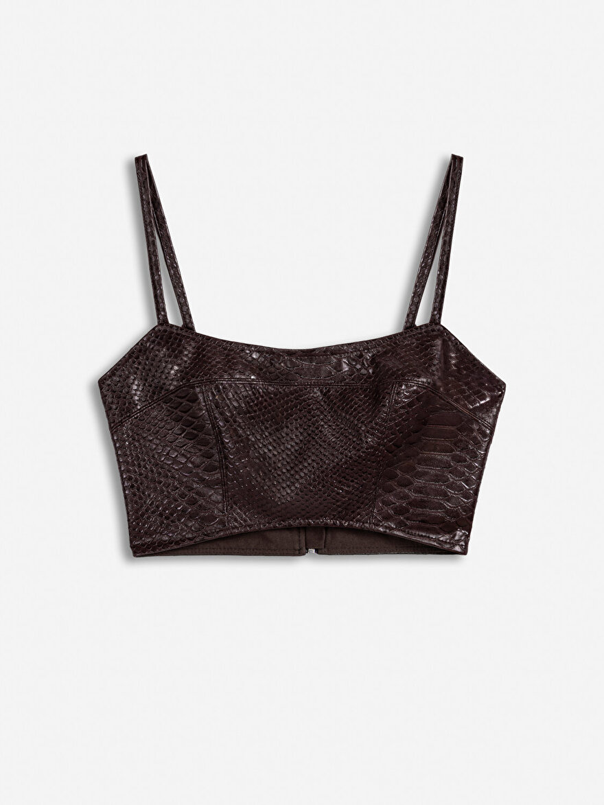 Nocturne İp Askılı Crop Top