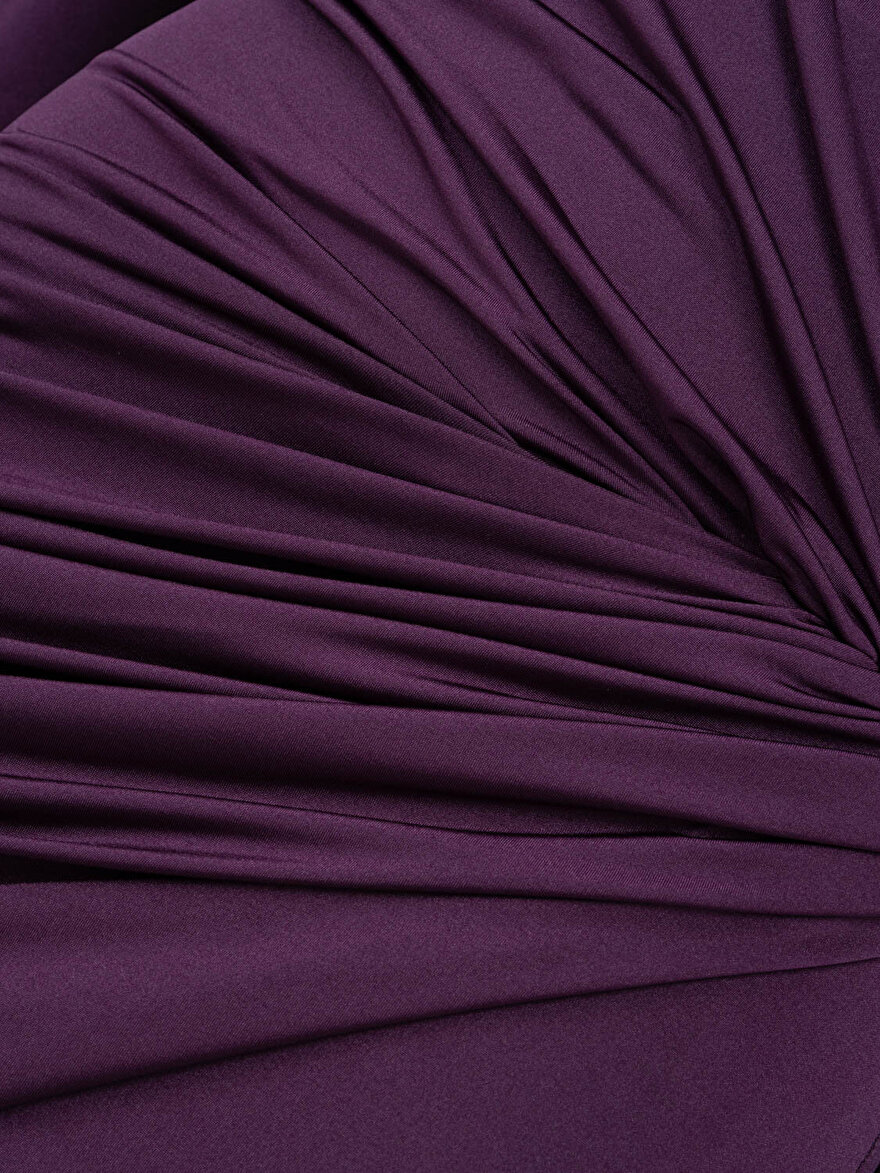 Nocturne Drape Detaylı Mini Elbise