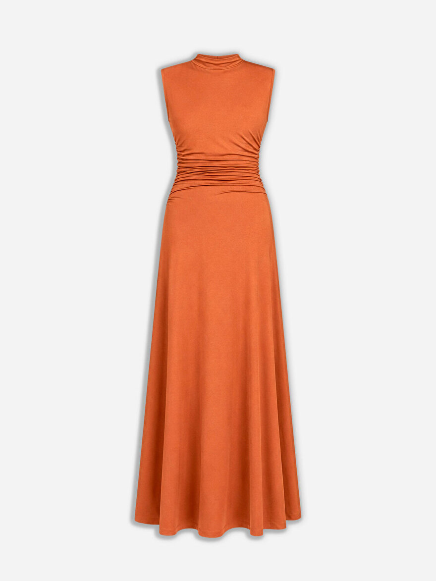 Nocturne Drapeli Maxi Elbise