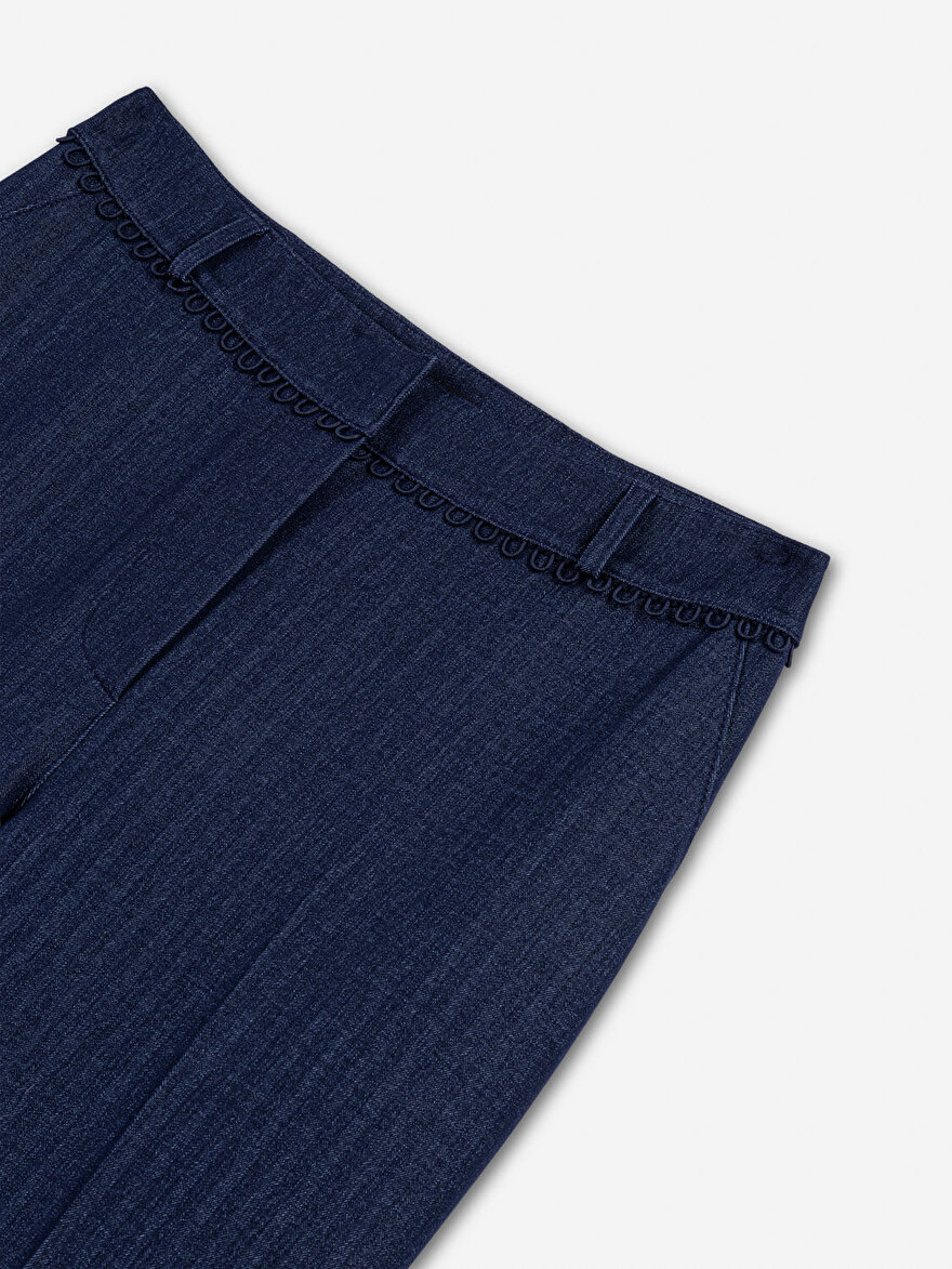 Nocturne Biye Detaylı Pantolon